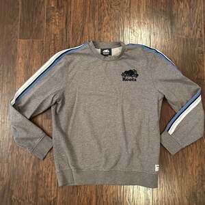Roots Canada Athletics Grey Crewneck Sweatshirt
